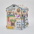 BusyKids Activity board DINO house